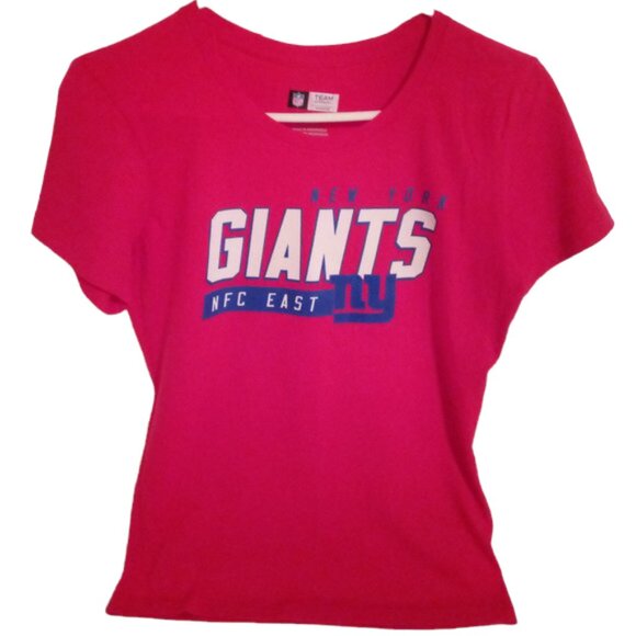 NFL New York Giants red tee sz S/M NEW - Picture 1 of 9
